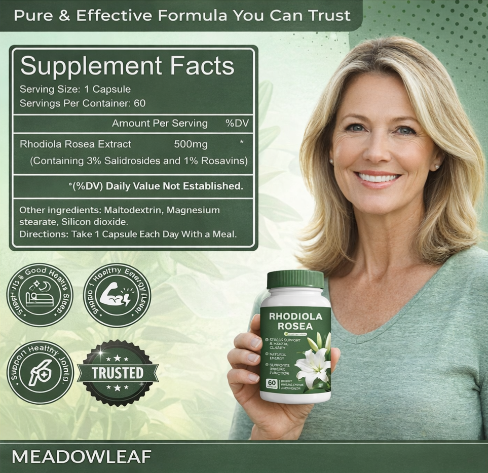 Rhodiola Rosea | Naturally Supports Stress Balance
